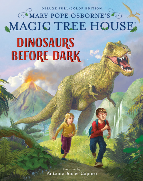 Magic Tree House Deluxe Edition: Dinosaurs Before Dark by Mary Pope Osborne, Antonio Javier Caparo, 9780593127261