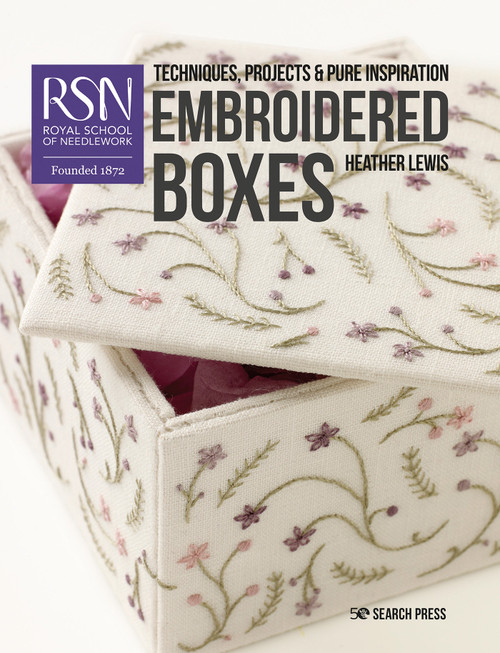 RSN: Embroidered Boxes by Heather Lewis, 9781782216520