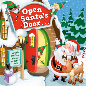 Open Santa's Door (A Christmas Lift-the-Flap Book) by Christopher Santoro, 9780593179017