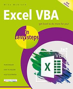 Excel VBA in easy steps - 9781840788242 by Mike McGrath, 9781840788242