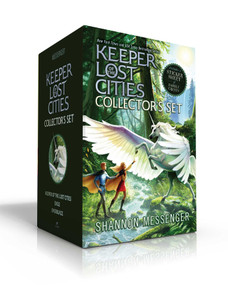 Keeper of the Lost Cities Collector's Set (Includes a sticker sheet of family crests) (Boxed Set) (Keeper of the Lost Cities; Exile; Everblaze) by Shannon Messenger, 9781534479852