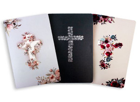 Journal-Floral Cross Design (Pk/3) by Paper Bella, 9781937212636