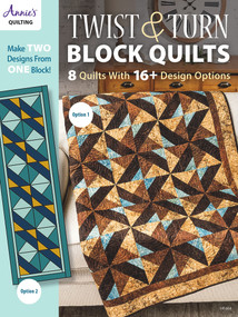 Twist & Turn Block Quilts by Annie's, 9781640251359