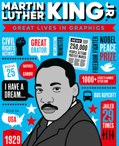 Great Lives in Graphics: Martin Luther King by Button Books, 9781787081024