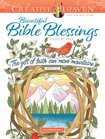 Creative Haven Beautiful Bible Blessings Coloring Book by Jessica Mazurkiewicz, 9780486845579