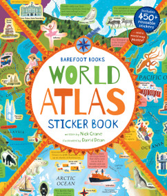 Barefoot Books World Atlas Sticker Book by Nick Crane, David Dean, 9781782858300