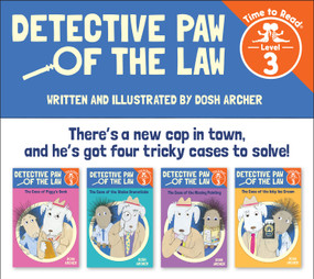 Detective Paw of the Law Set (Detective Paw of the Law: Time to Read, Level 3) by Dosh Archer, Dosh Archer, 9780807515853