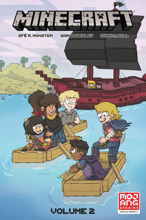 Minecraft Volume 2 (Graphic Novel) by Sfé R. Monster, Sarah Graley, 9781506708362