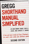 The GREGG Shorthand Manual Simplified by John R. Gregg, Charles E. Zoubek, Louis A. Leslie, 9780070245488