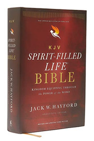 KJV, Spirit-Filled Life Bible, Third Edition, Hardcover, Red Letter, Comfort Print (Kingdom Equipping Through the Power of the Word) by Jack W. Hayford, Thomas Nelson, 9780785230083