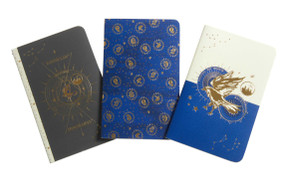 Harry Potter: Ravenclaw Constellation Sewn Pocket Notebook Collection (Set of 3) by Insight Editions, 9781647220907