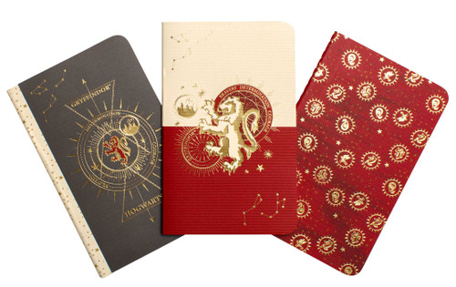 Harry Potter: Gryffindor Constellation Sewn Pocket Notebook Collection by Insight Editions, 9781647220884