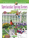 Creative Haven Spectacular Spring Scenes Color by Number by George Toufexis, 9780486845432