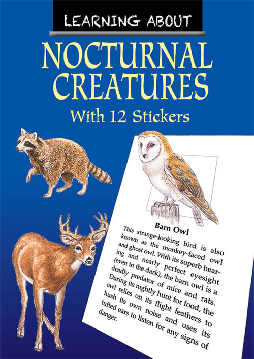 Learning About Nocturnal Creatures by Sy Barlowe, 9780486844572
