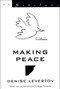 Making Peace (Poetry) by Peggy Rosenthal, 9780811216401