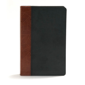 CSB Rainbow Study Bible, Black/Tan LeatherTouch by CSB Bibles by Holman, 9781462741878