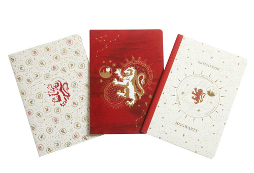 Harry Potter: Gryffindor Constellation Sewn Notebook Collection (Set of 3) by Insight Editions, 9781647220792