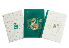 Harry Potter: Slytherin Constellation Sewn Notebook Collection (Set of 3) by Insight Editions, 9781647220822