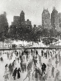 Edward Pfizenmaier Wollman Rink Central Park Boxed Holiday Full Notecards by Galison, Edward Pfizenmaier, 9780735341326