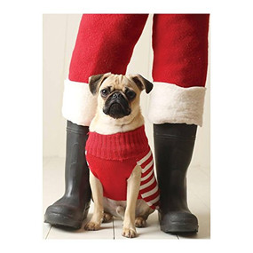 Pug Elf Holiday Half Notecard by Galison, Jennifer Adams, 9780735352322