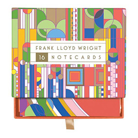 Frank Lloyd Wright Designs Greeting Assortment by Galison, Frank Lloyd Wright, 9780735352513