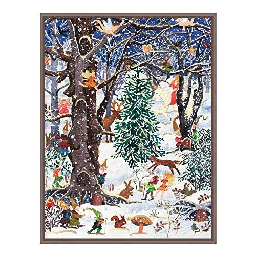 Advent Forest Large Embellished by Galison, 9780735354623