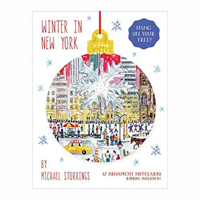Michael Storrings Ornaments Shaped Notecards by Galison, 9780735355163