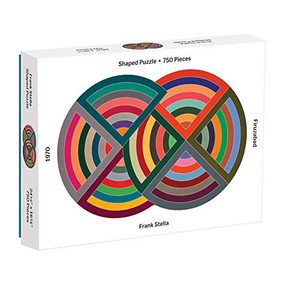 MoMA Frank Stella 750 Piece Shaped Puzzle by Galison, MoMA, 9780735357891