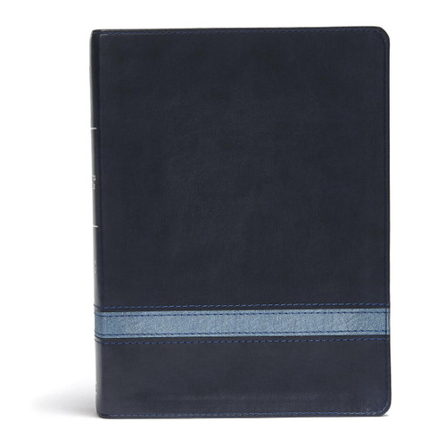 CSB Apologetics Study Bible, Navy LeatherTouch (Black Letter, Defend Your Faith, Study Notes and Commentary, Ribbon Marker, Sewn Binding, Easy-to-Read Bible Serif Type) by CSB Bibles by Holman, 9781433651212