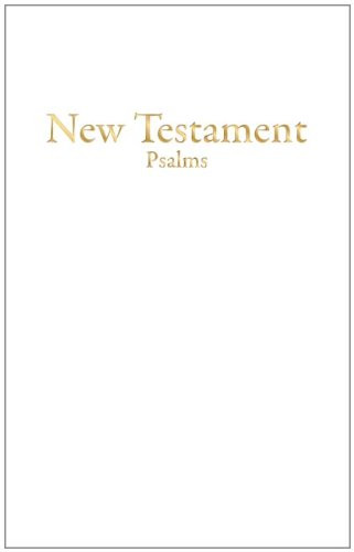 KJV Economy New Testament with Psalms, White Trade Paper by Holman Bible Publishers, 9781558190405