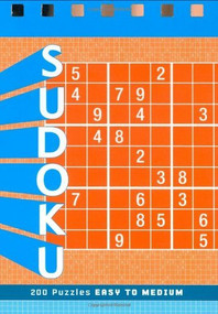 Sudoku: Easy to Medium by Zachary Pitkow, 9780811856256