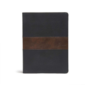 CSB Spurgeon Study Bible, Black/Brown LeatherTouch by Alistair Begg, CSB Bibles by Holman, 9781586409722