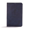 CSB Compact Bible, Value Edition, Navy LeatherTouch by CSB Bibles by Holman, 9781535905725