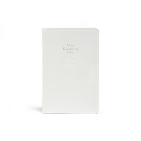 KJV Baby's New Testament, White Imitation Leather by Holman Bible Publishers, 9781558190443
