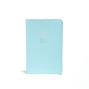 KJV Baby's New Testament, Blue Imitation Leather by Holman Bible Publishers, 9781558190436