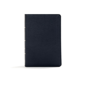 KJV Large Print Compact Reference Bible, Black LeatherTouch - 9781535935715 by Holman Bible Publishers