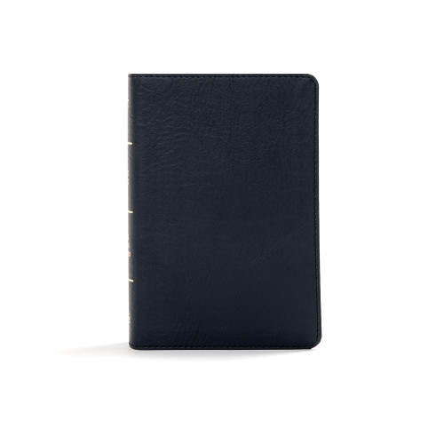 KJV Large Print Compact Reference Bible, Black LeatherTouch - 9781535935715 by Holman Bible Publishers