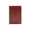 KJV Large Print Compact Reference Bible, Brown LeatherTouch (Red Letter, Ribbon Marker, Smythe Sewn,Two Column Text, Easy-To-Carry, Full-Color Maps) (Miniature Edition) by Holman Bible Staff, 9781535935722