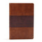 KJV Large Print Personal Size Reference Bible, Saddle Brown Leathertouch Indexed by Holman Bible Staff, 9781535935609