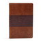KJV Large Print Personal Size Reference Bible, Saddle Brown LeatherTouch Indexed by Holman Bible Publishers, 9781535935609