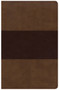 KJV Large Print Personal Size Reference Bible, Saddle Brown Leathertouch (Red Letter, Ribbon Marker, Smythe-Sewn, Two-Column Text, Concordance, Presentation Page, Full-Color Maps, Easy-to-Read Font Size) by Holman Bible Staff, 9781535935593