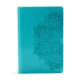 KJV Large Print Personal Size Reference Bible, Teal Leathertouch - 9781535935678 by Holman Bible Publishers, 9781535935678