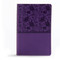 KJV Large Print Personal Size Reference Bible, Purple Leathertouch by Holman Bible Publishers, 9781535935630