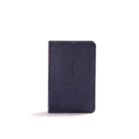 KJV Compact Bible, Value Edition, Navy LeatherTouch by Holman Bible Publishers, 9781535956833