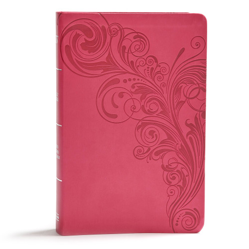 KJV Giant Print Reference Bible, Pink LeatherTouch - 9781535954068 by Holman Bible Publishers, 9781535954068