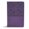 KJV Giant Print Reference Bible, Purple LeatherTouch, Indexed by Holman Bible Publishers, 9781535954051