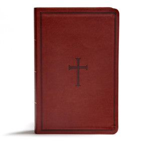 KJV Giant Print Reference Bible, Brown LeatherTouch - 9781535954013 by Holman Bible Publishers, 9781535954013