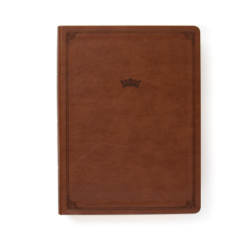 CSB Tony Evans Study Bible, British Tan LeatherTouch (Advancing God's Kingdom Agenda) by Tony Evans, CSB Bibles by Holman, 9781433606878