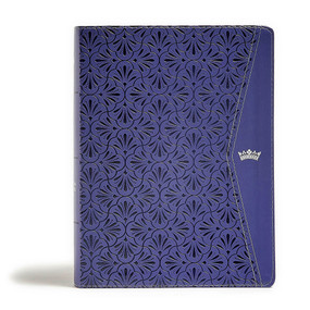 CSB Tony Evans Study Bible, Purple LeatherTouch, Indexed (Advancing God's Kingdom Agenda) by Tony Evans, CSB Bibles by Holman, 9781433606908