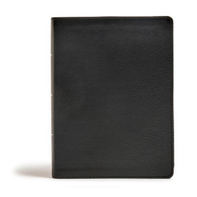CSB Tony Evans Study Bible, Black Genuine Leather (Advancing God's Kingdom Agenda) by Tony Evans, CSB Bibles by Holman, 9781433606915
